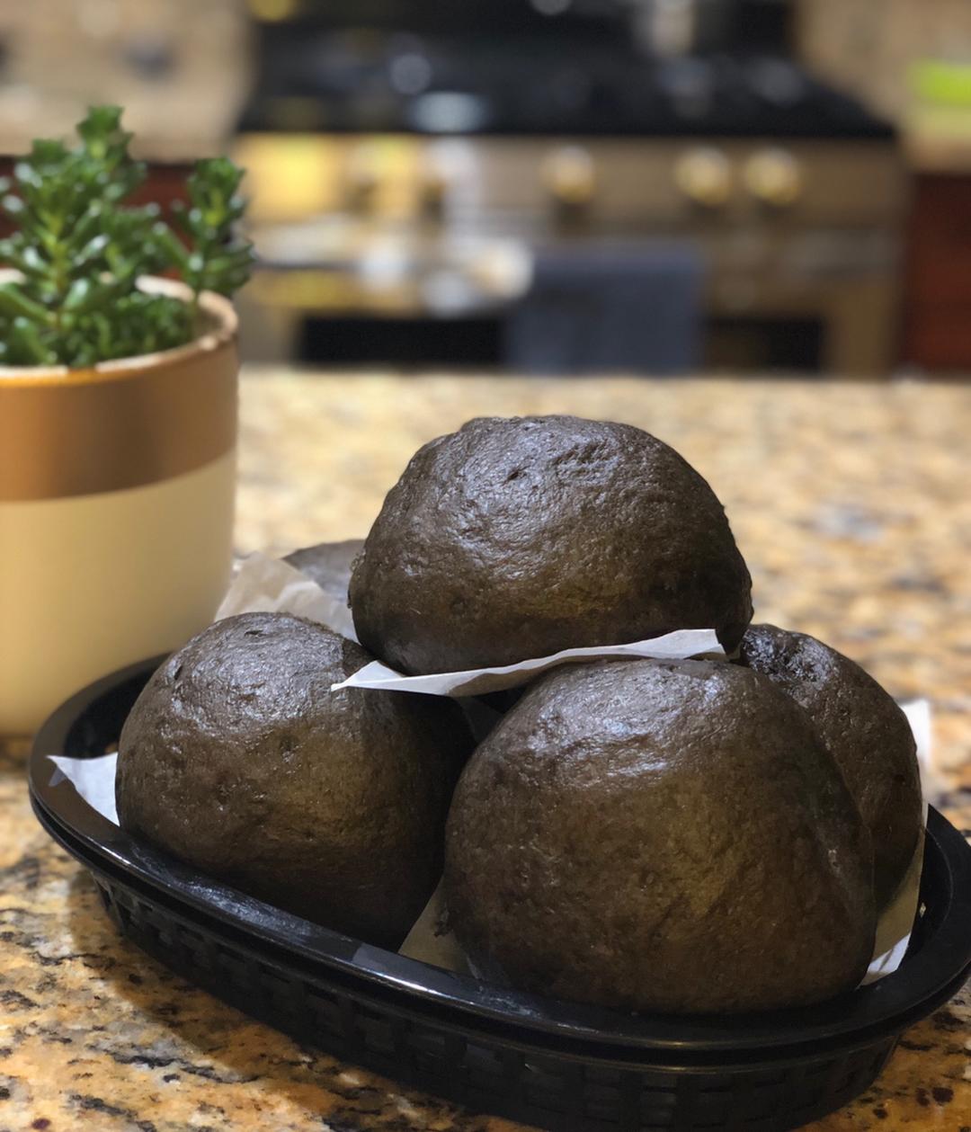 黑芝麻馒头之粗粮馒头2