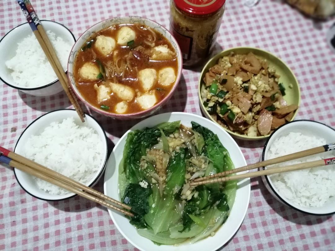 金针菇烧日本豆腐
