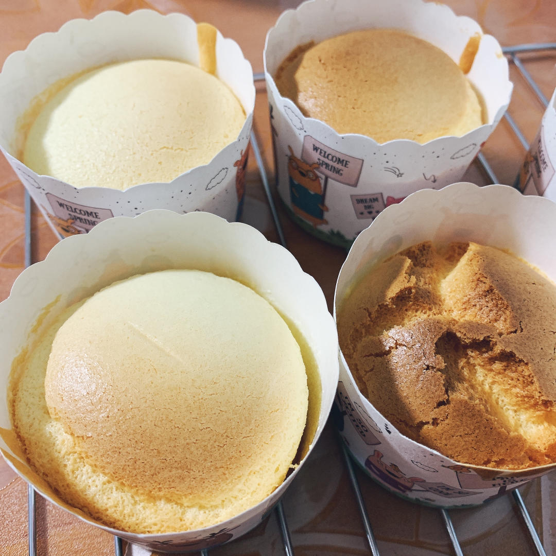 10L小烤箱烤一切---6个新手友好6寸配方超柔杯子纸杯蛋糕