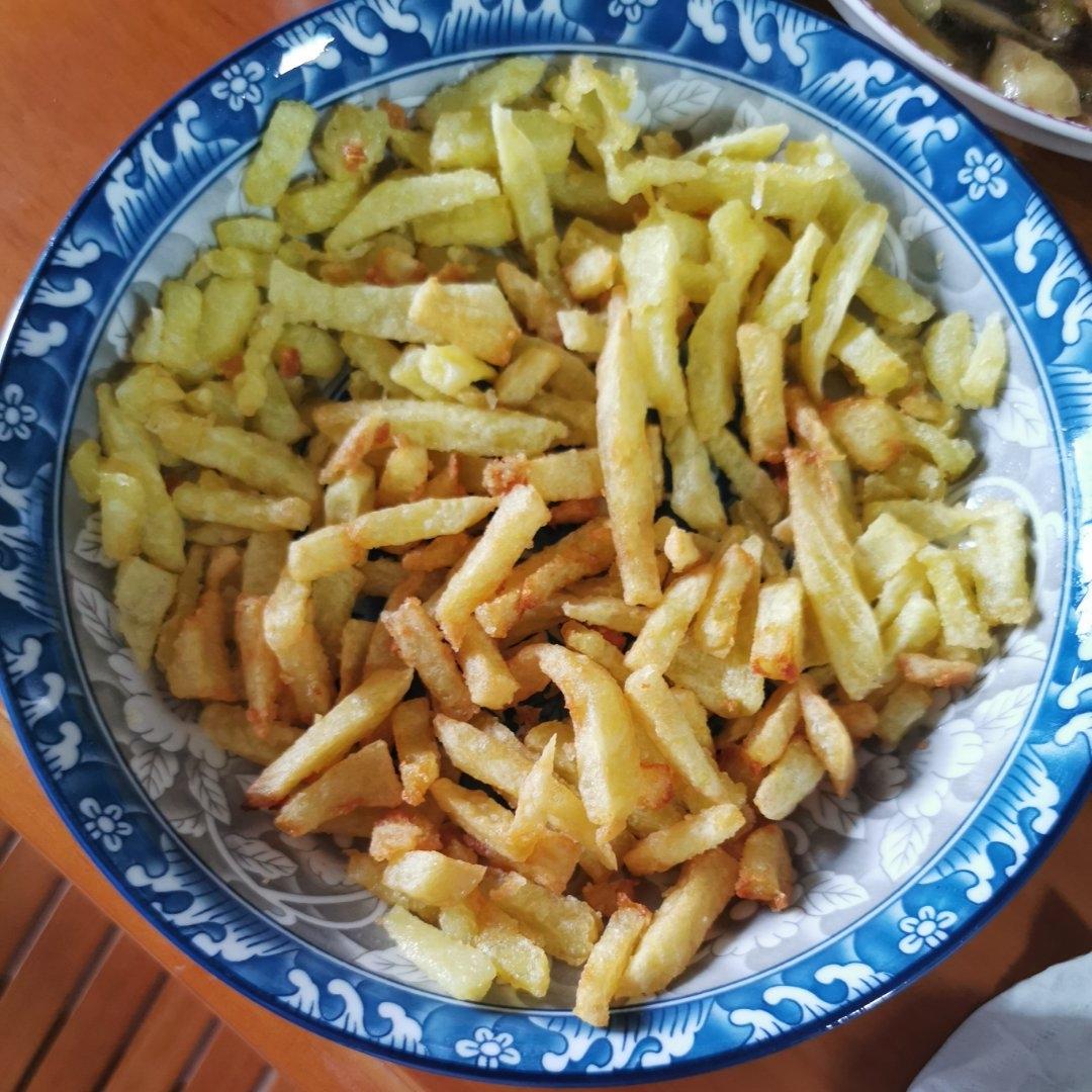 自制炸薯条