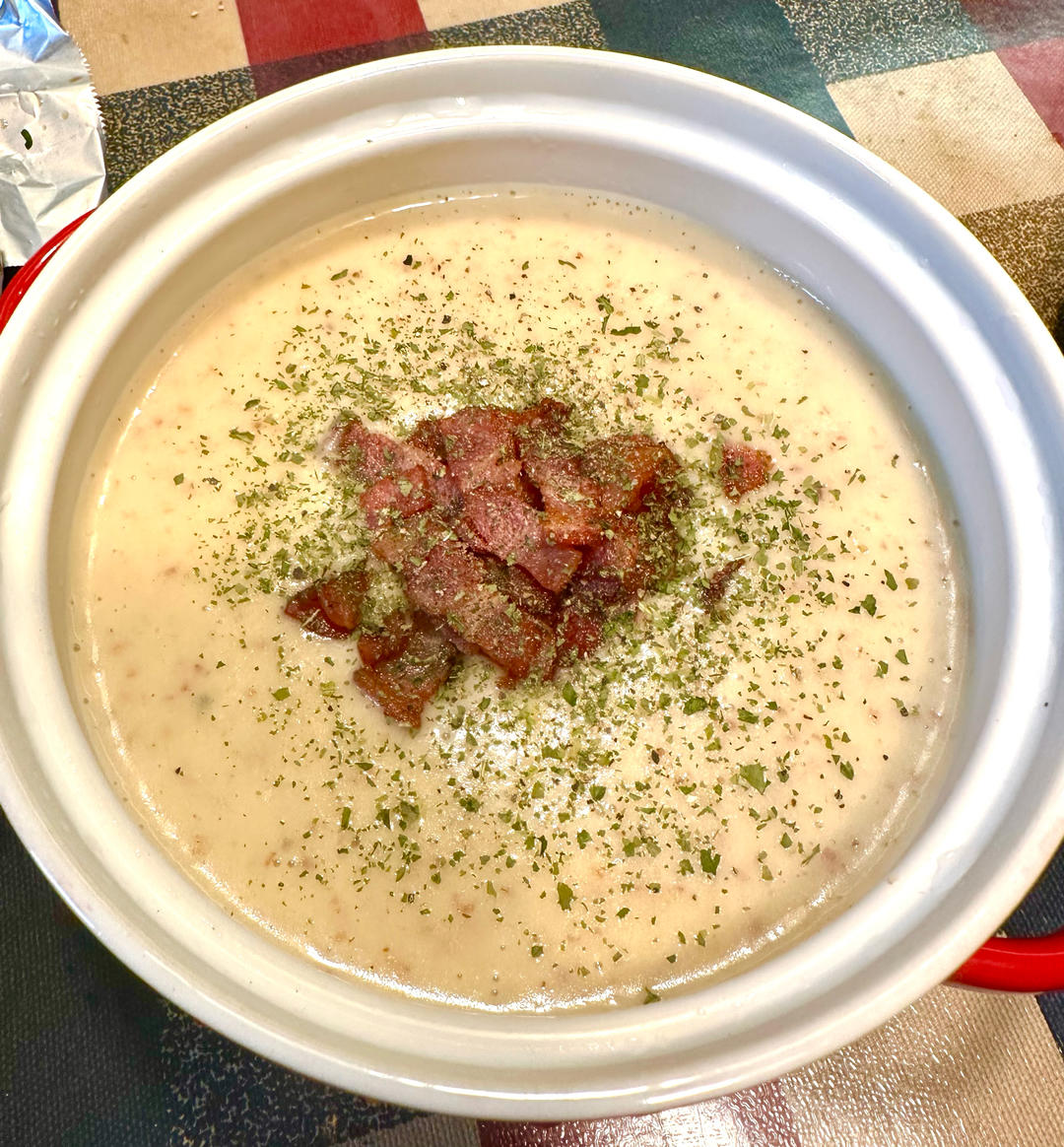 西式培根土豆浓汤