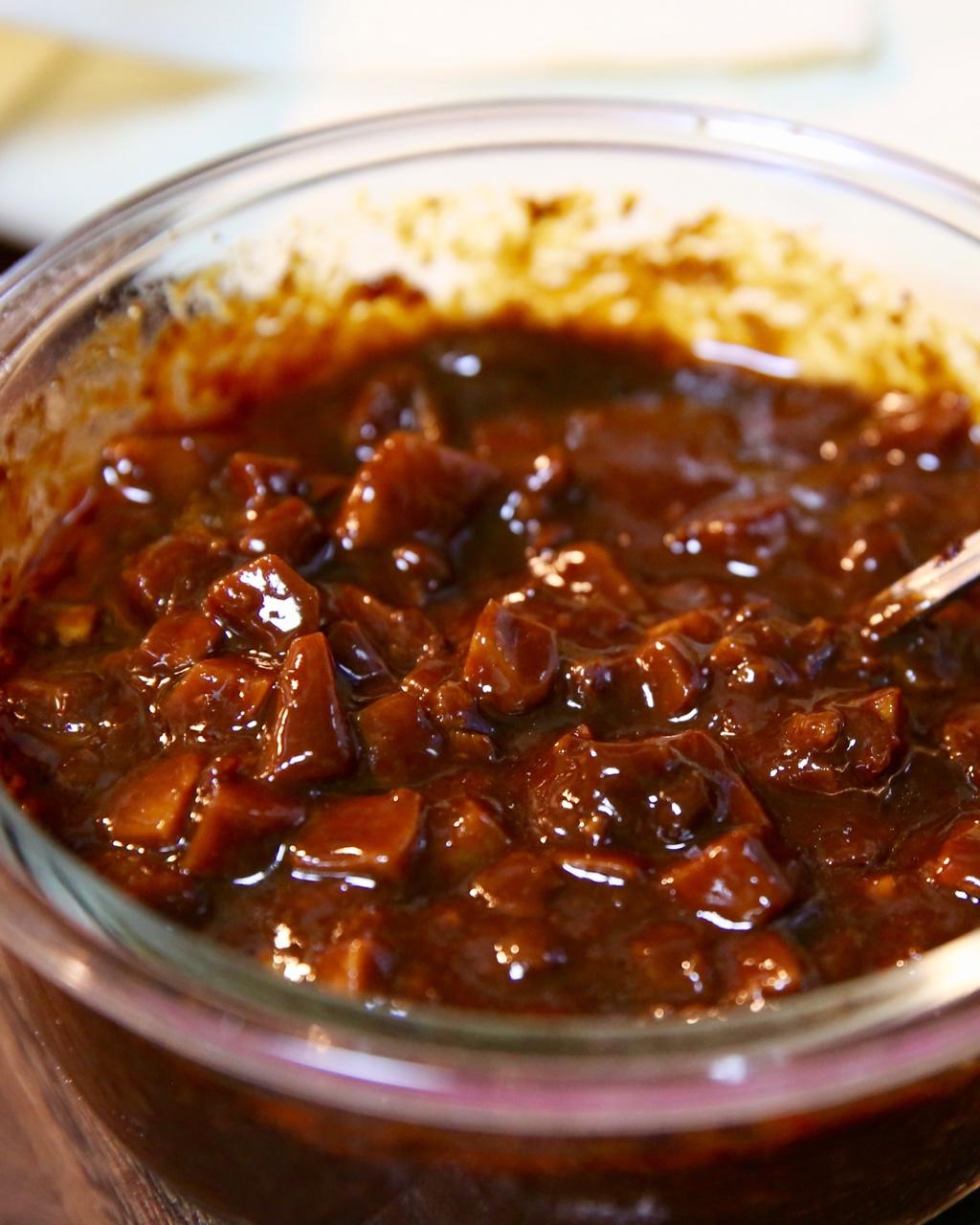 温暖向阳sunny做的杏鲍菇肉丁炸酱