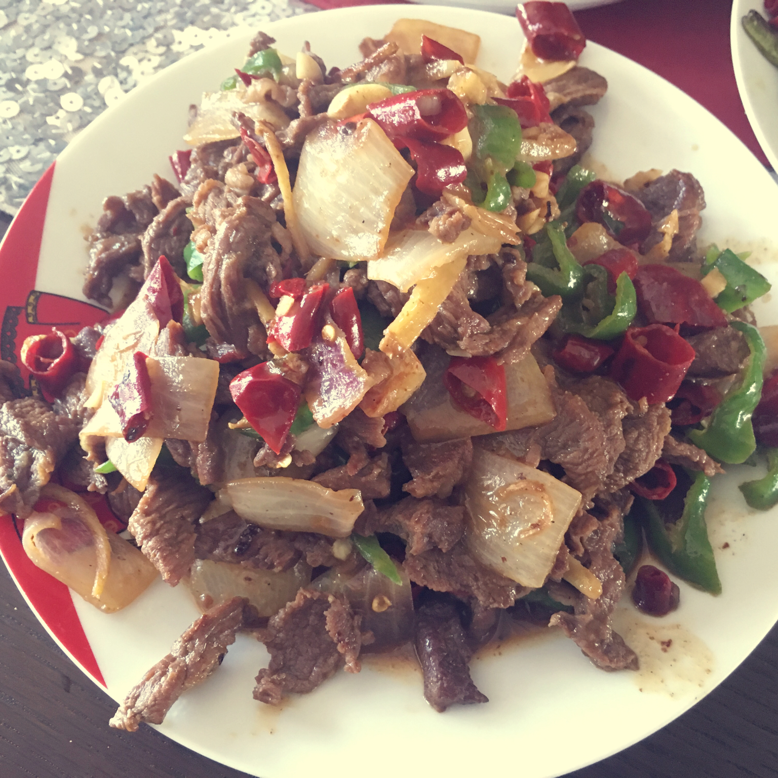 小炒牛肉