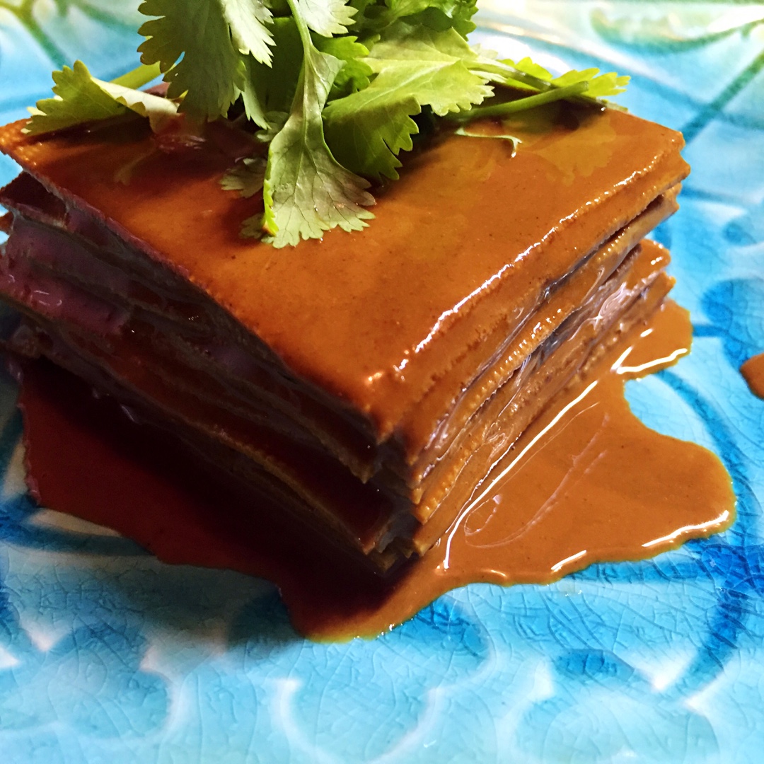 麻酱千层豆皮（免开火系列）