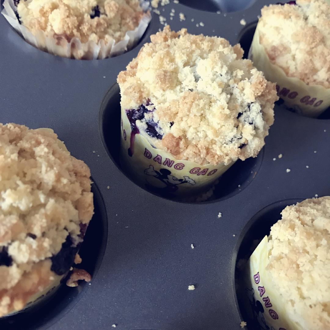 PH大师的金宝顶蓝莓马芬