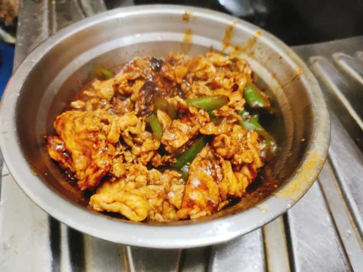 东北青椒鸡蛋酱