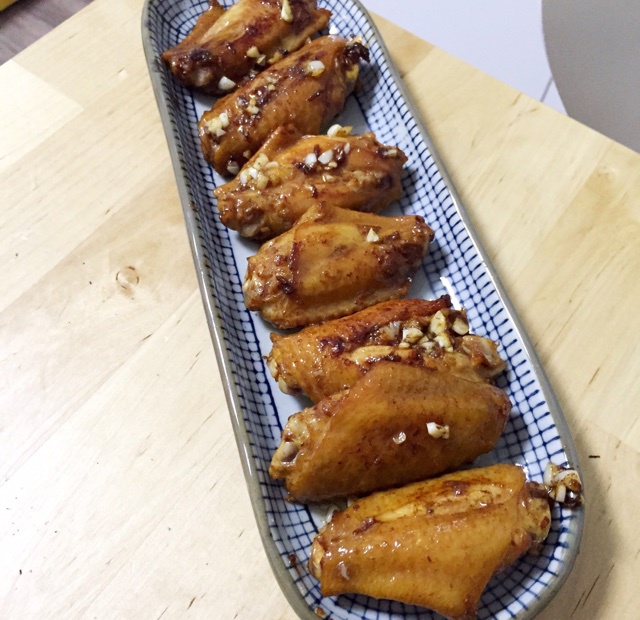蒜香鸡翅