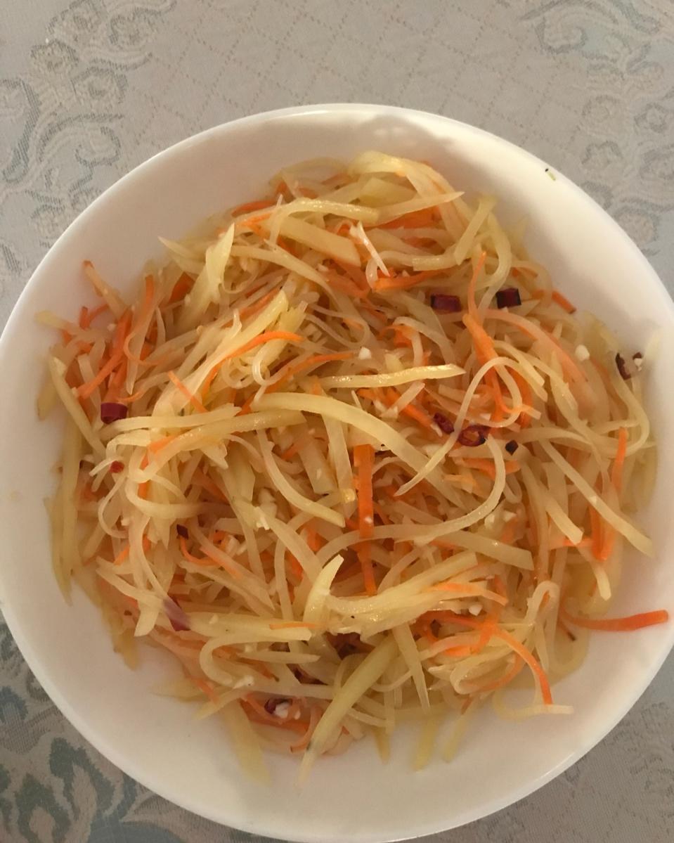 凉拌土豆丝