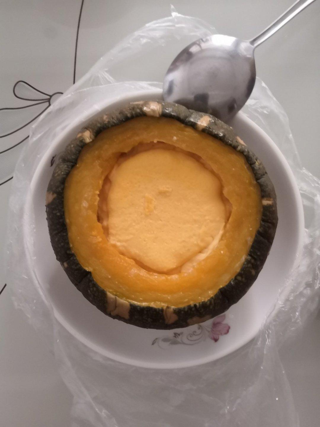 贝贝南瓜蒸蛋（懒人0失败）