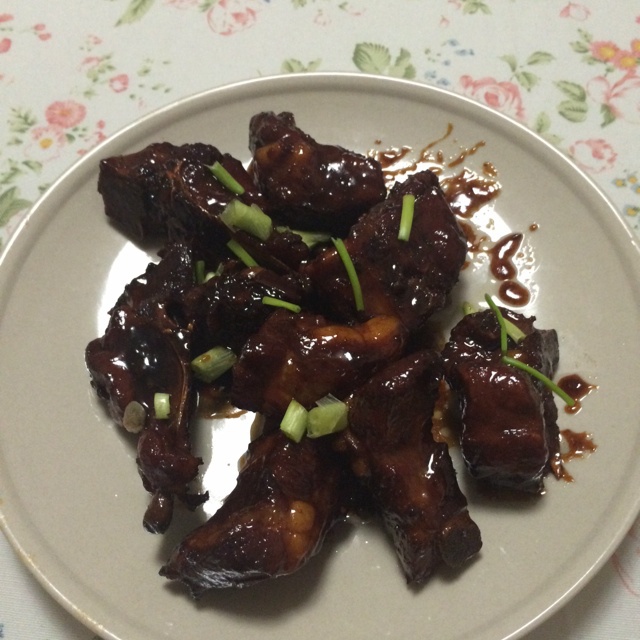 不用一滴酱油的糖醋排骨