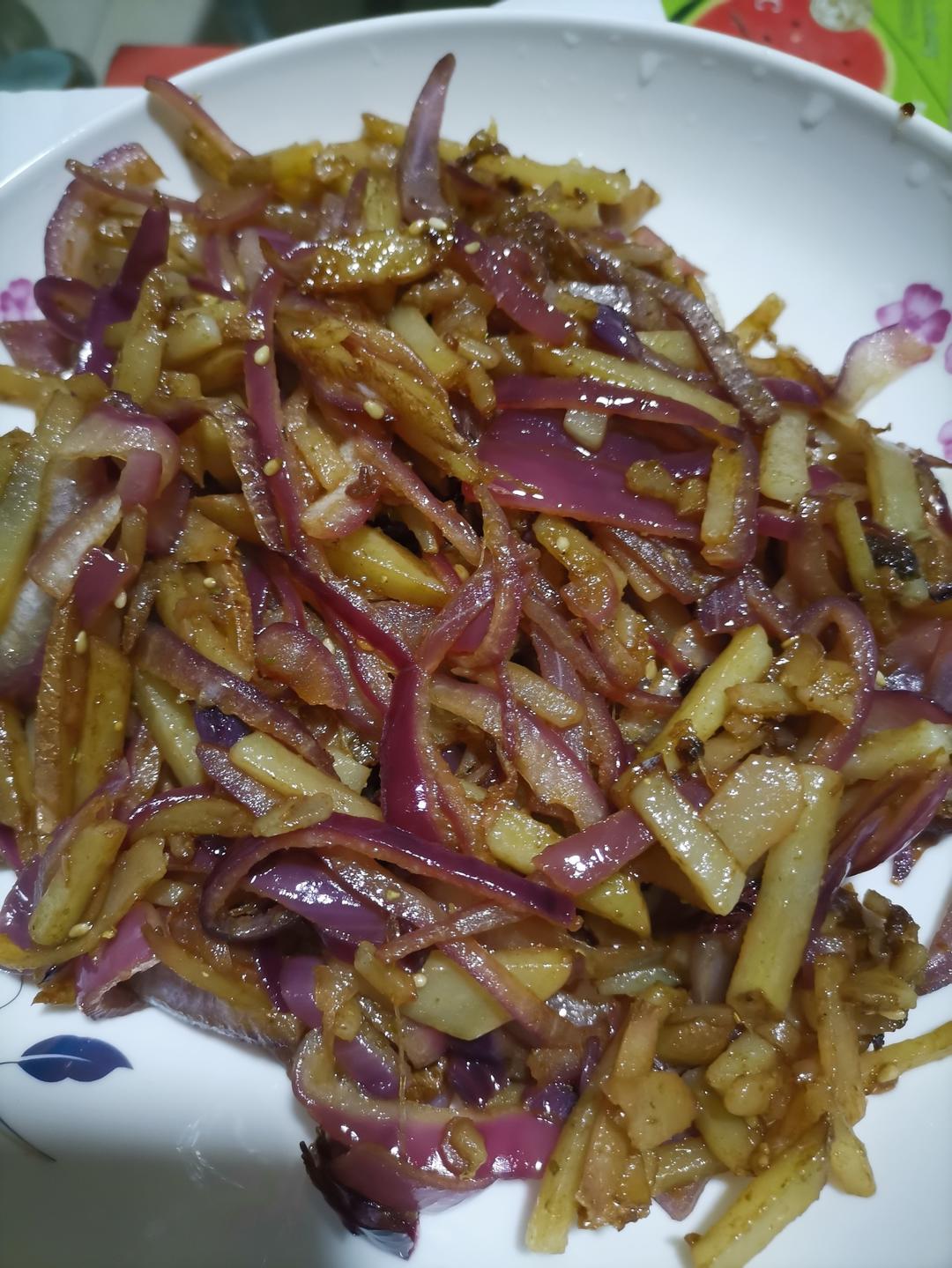 孜然洋葱土豆片