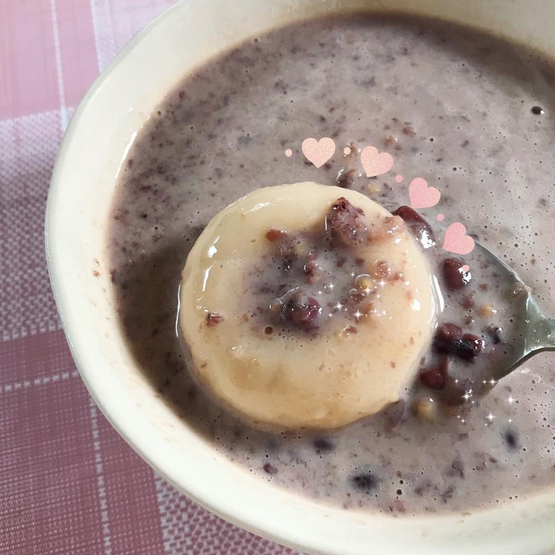 无负担甜品：雪白红豆汤