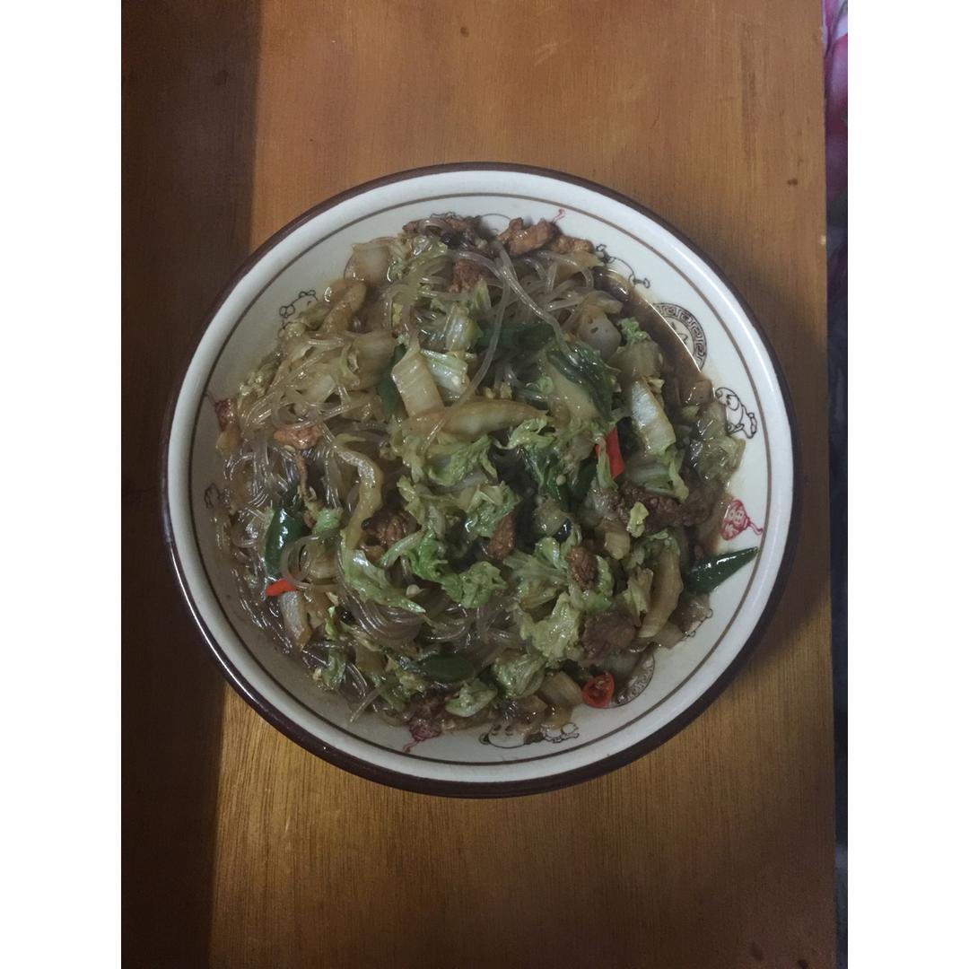 白菜炖粉条