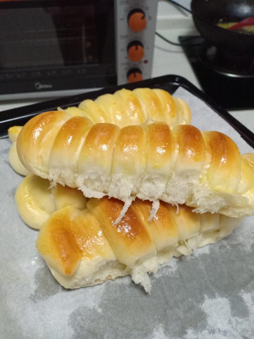 超级香软小餐包，超级拉丝一次发酵