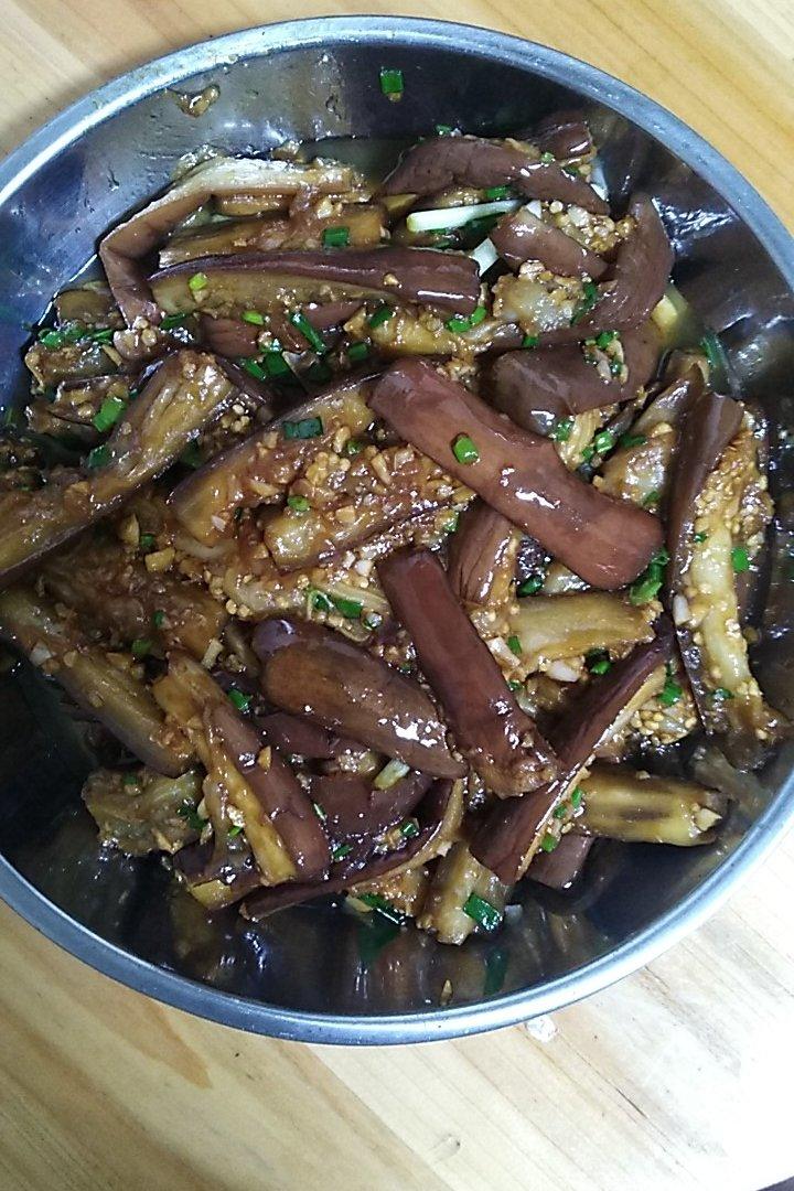 九州甜品13640497718做的素炒茄瓜