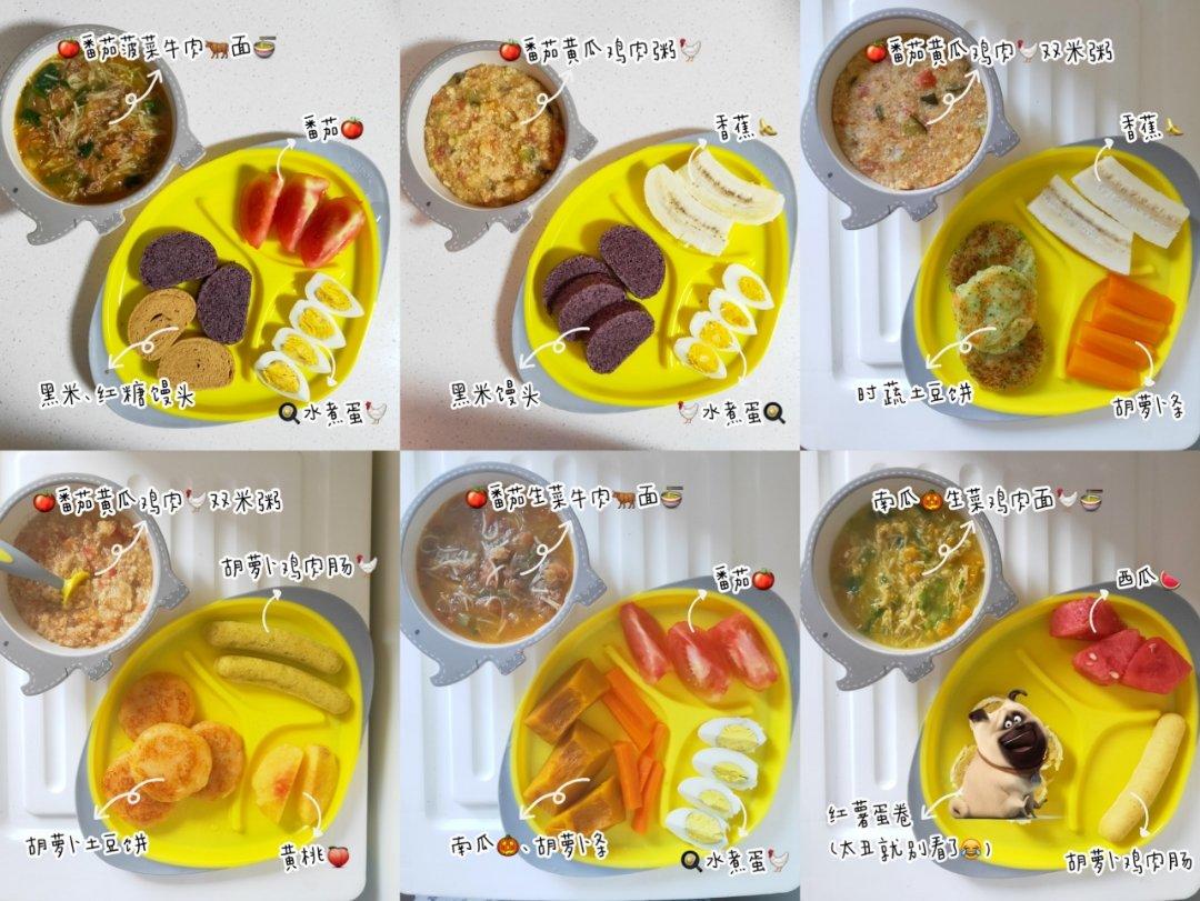 九九辅食记录（6-12月龄）