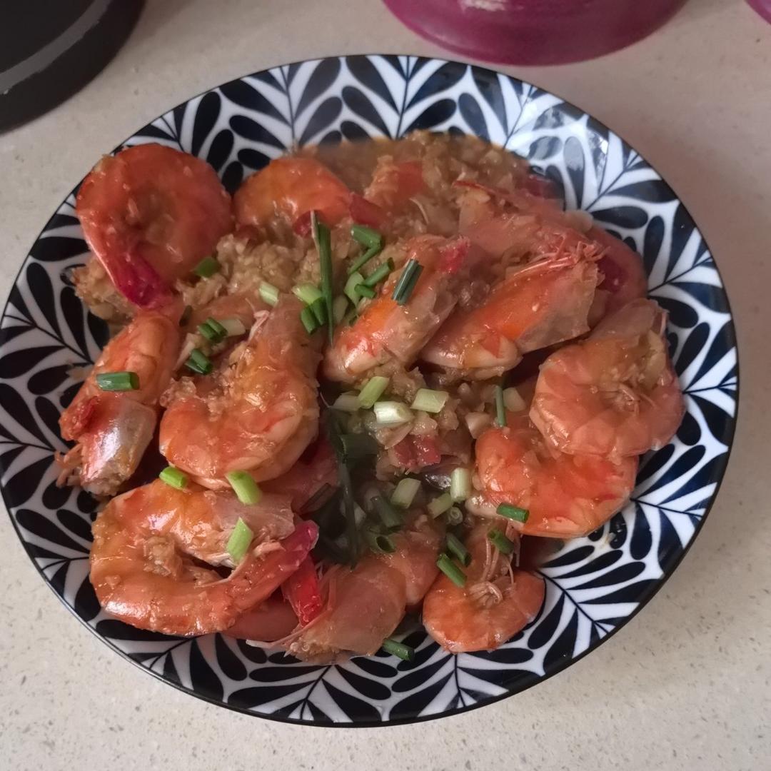 蒜蓉炒大虾