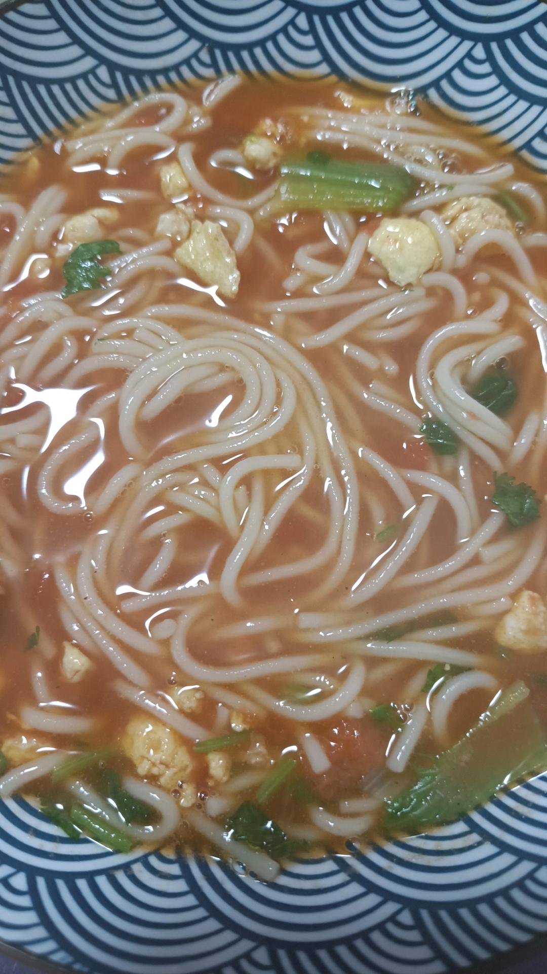 汤都要喝光的西红柿鸡蛋面