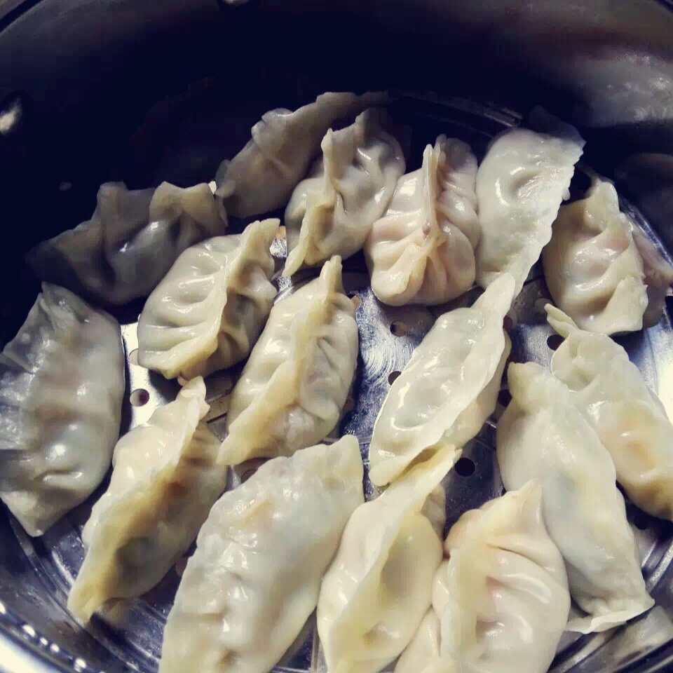 虾仁芦笋饺子