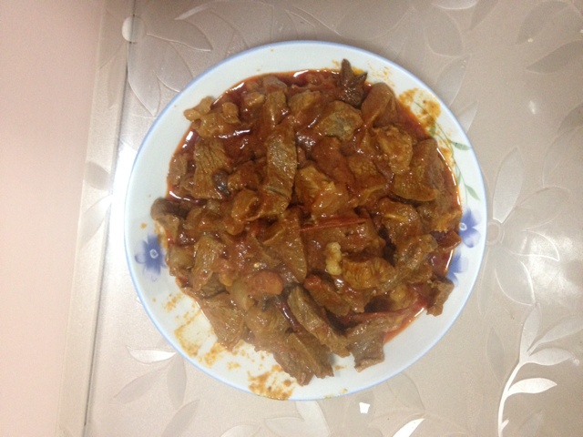 番茄炖牛肉