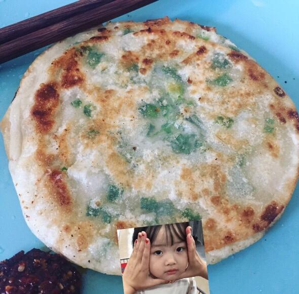 饺子皮葱油饼