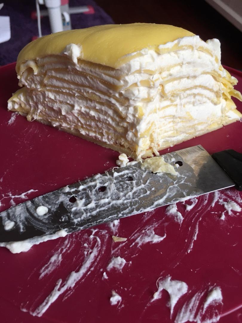 榴莲千层蛋糕