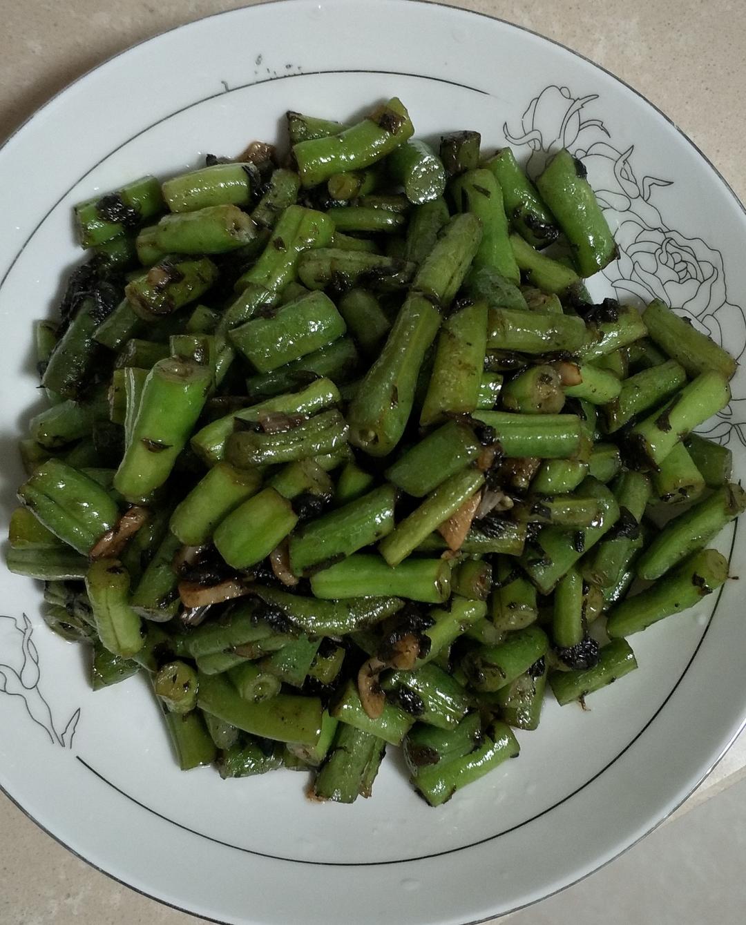 橄榄菜炒四季豆