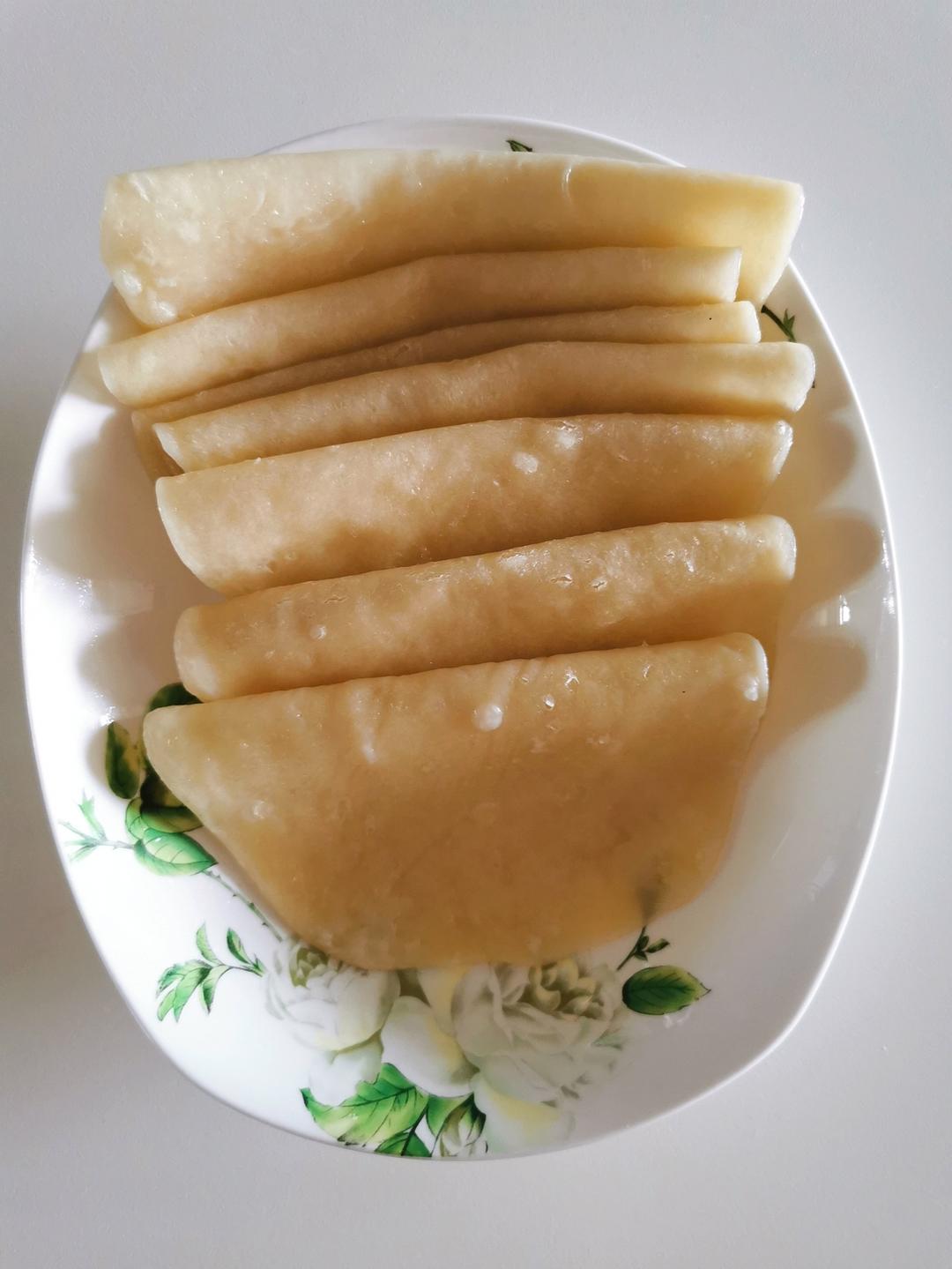 烫面蒸春饼