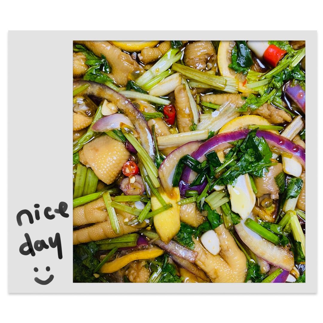 抖音网红百香果柠檬凤爪