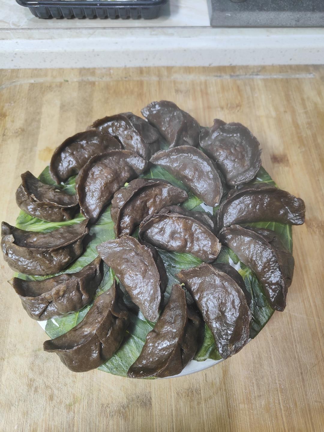 【粗粮】荞麦面蒸饺