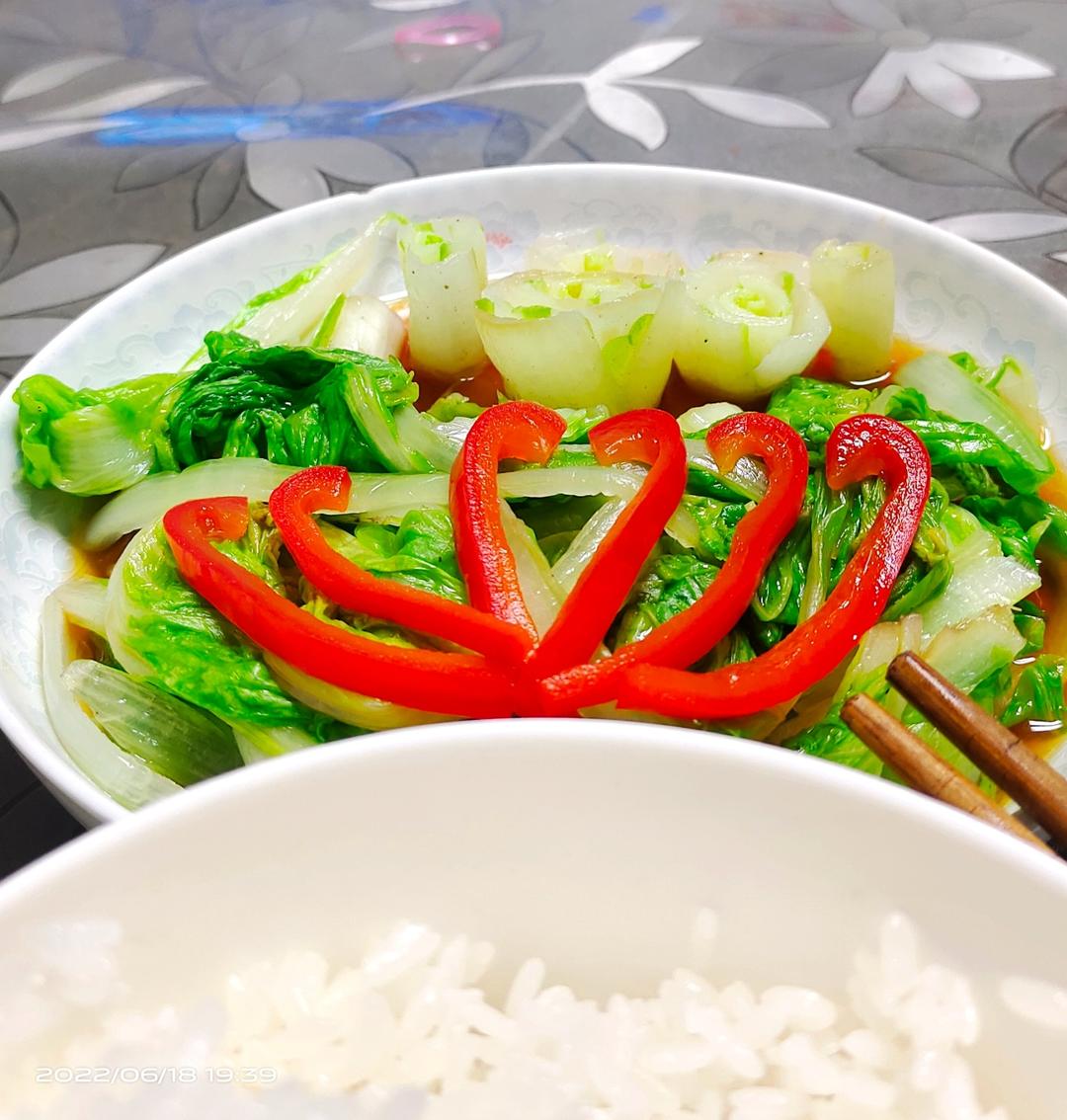 网红白灼奶白菜秘笈