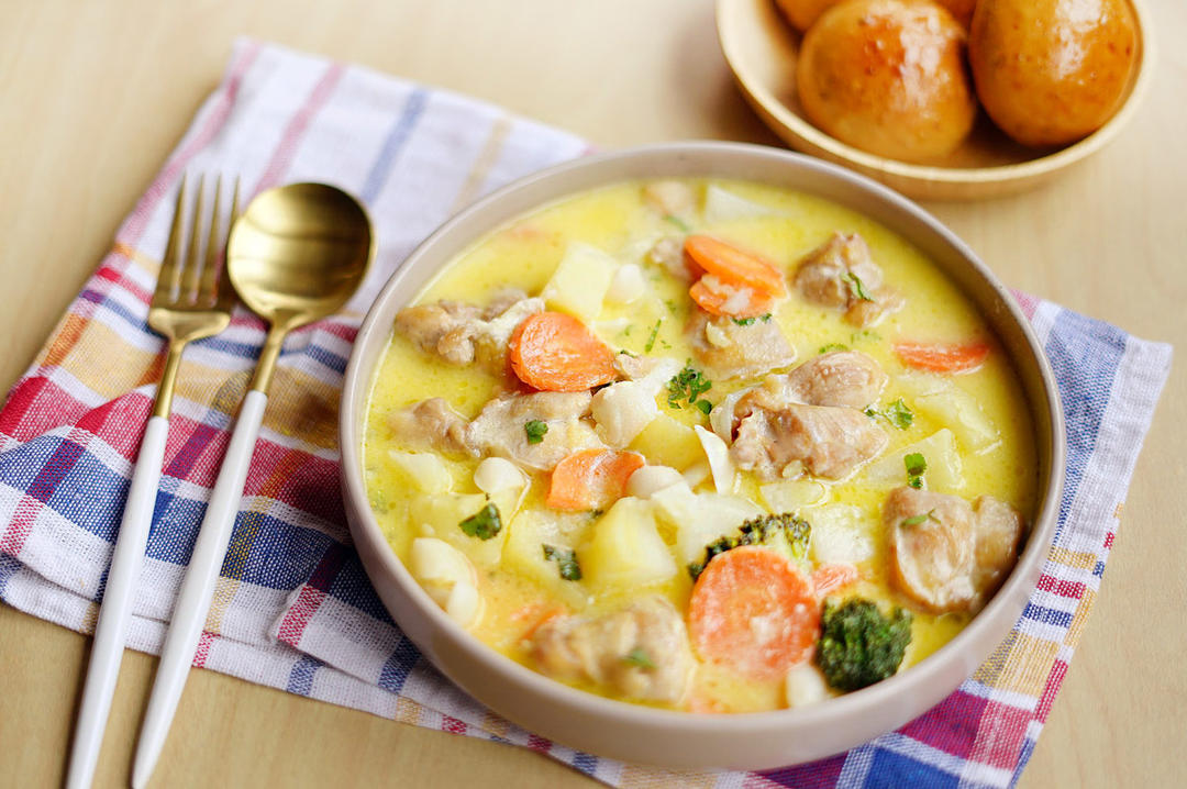 fanfanyang在魔都做的深夜食堂奶油炖菜