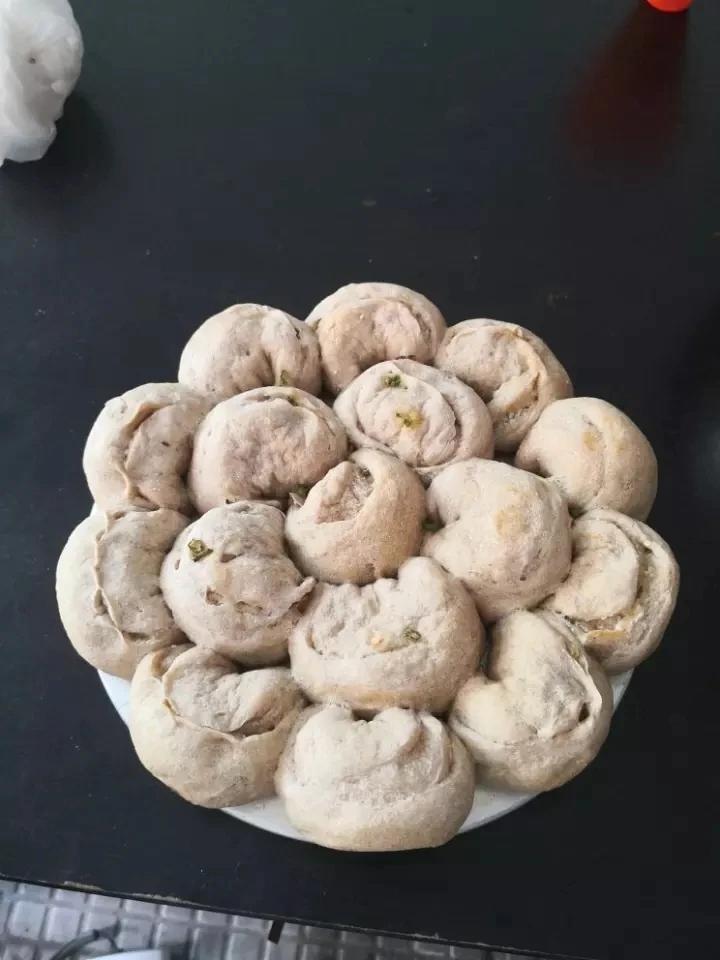 培根芝士花朵面包