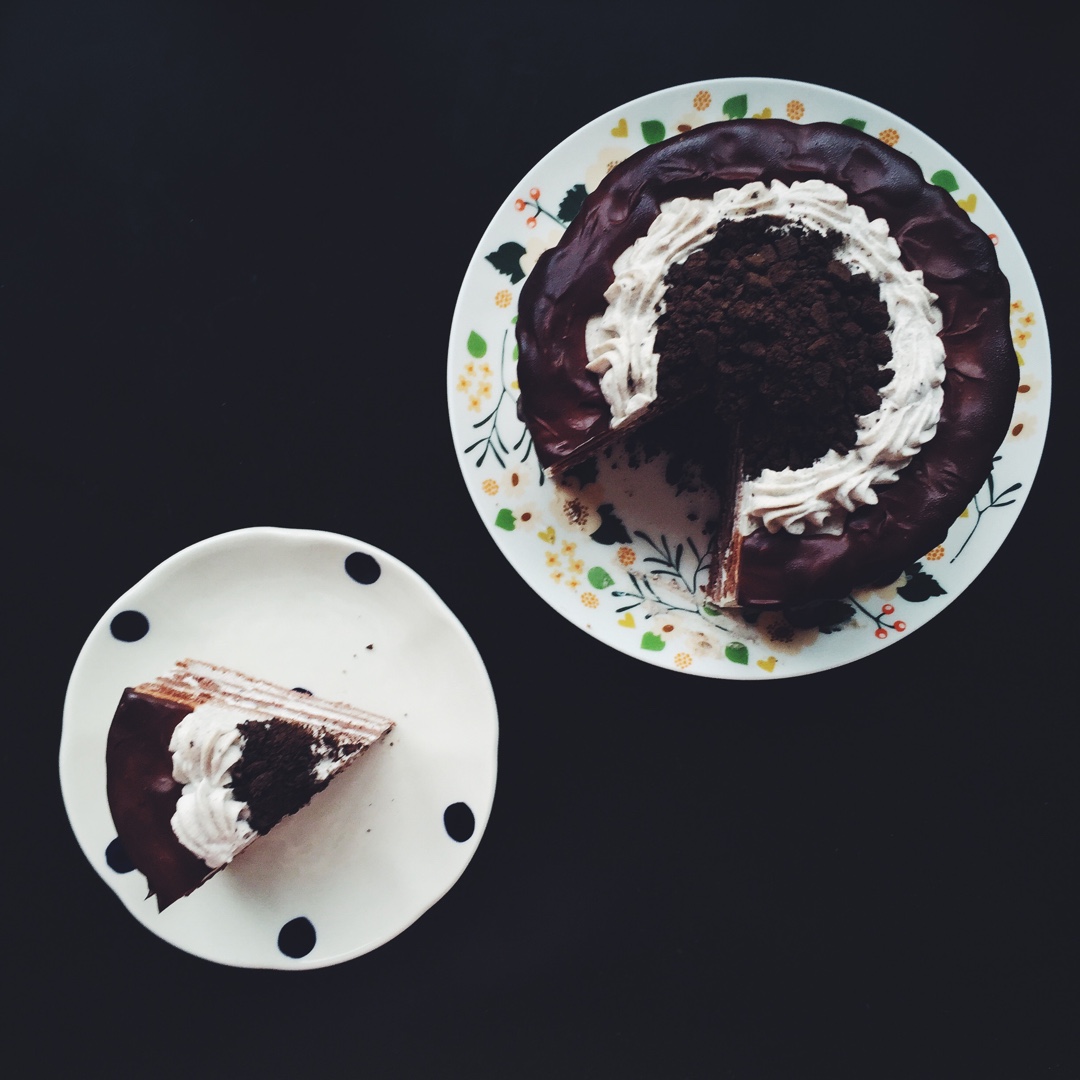 奥利奥咸奶油蛋糕