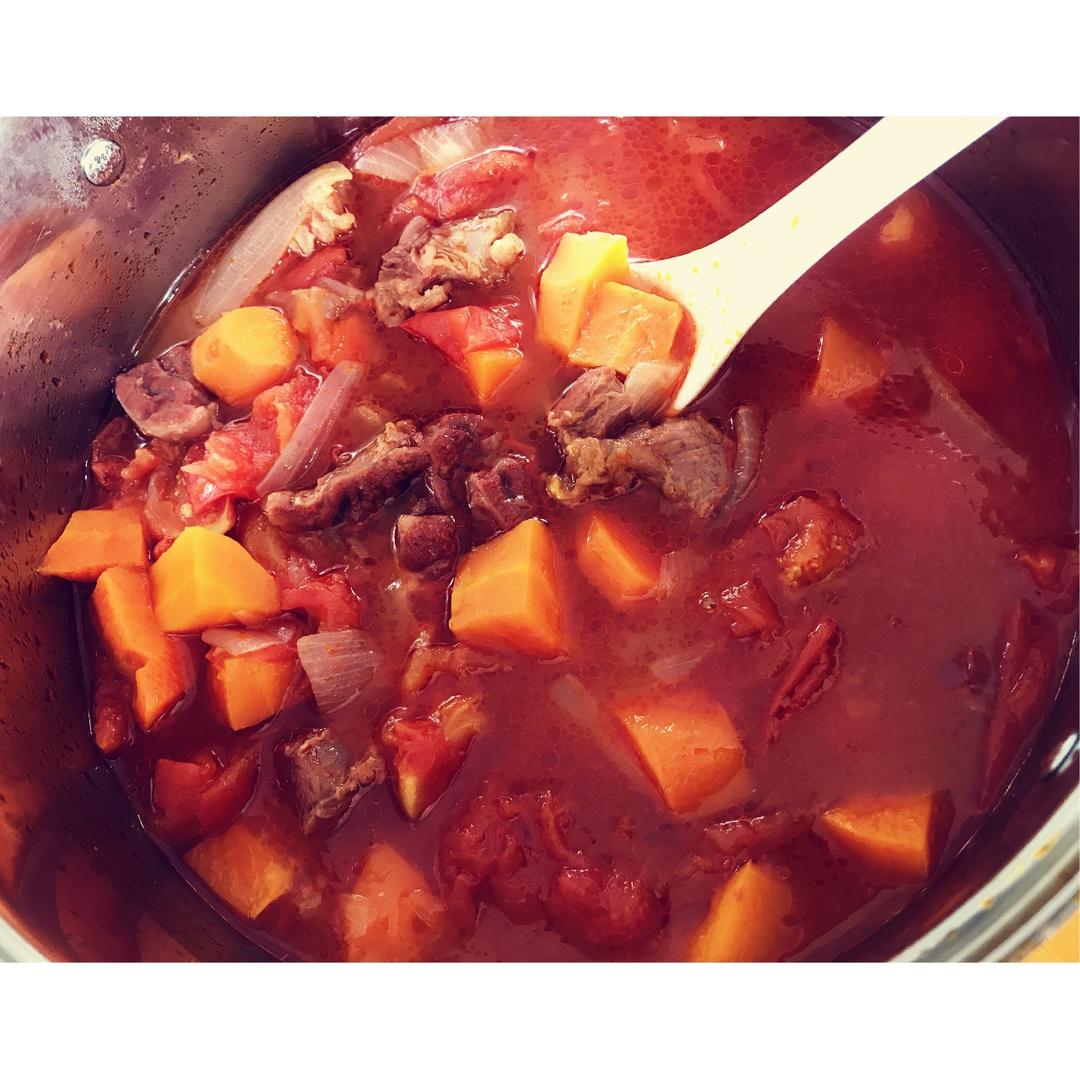 番茄牛肉汤