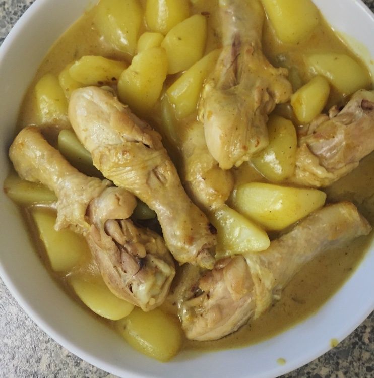 咖喱鸡腿