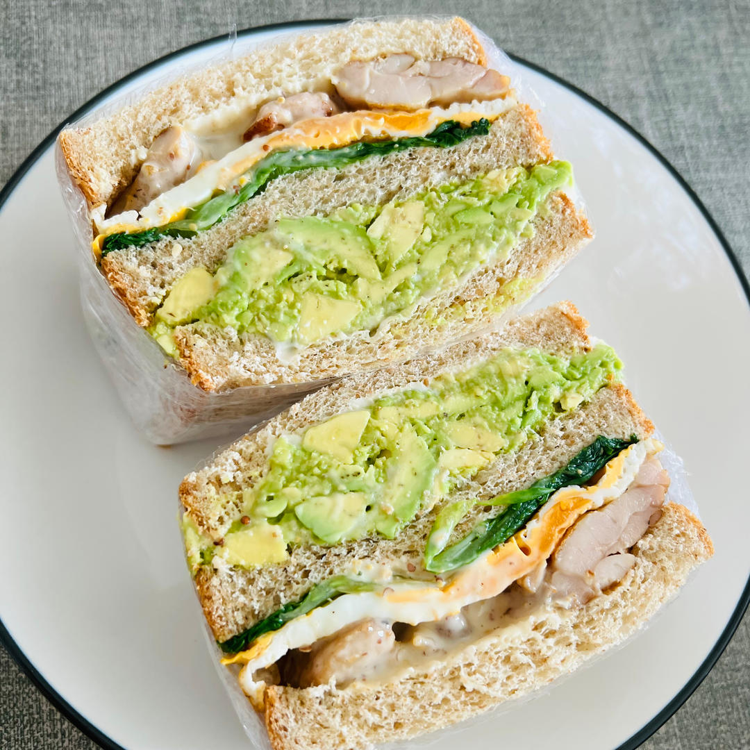 随意任性发挥的早餐三明治