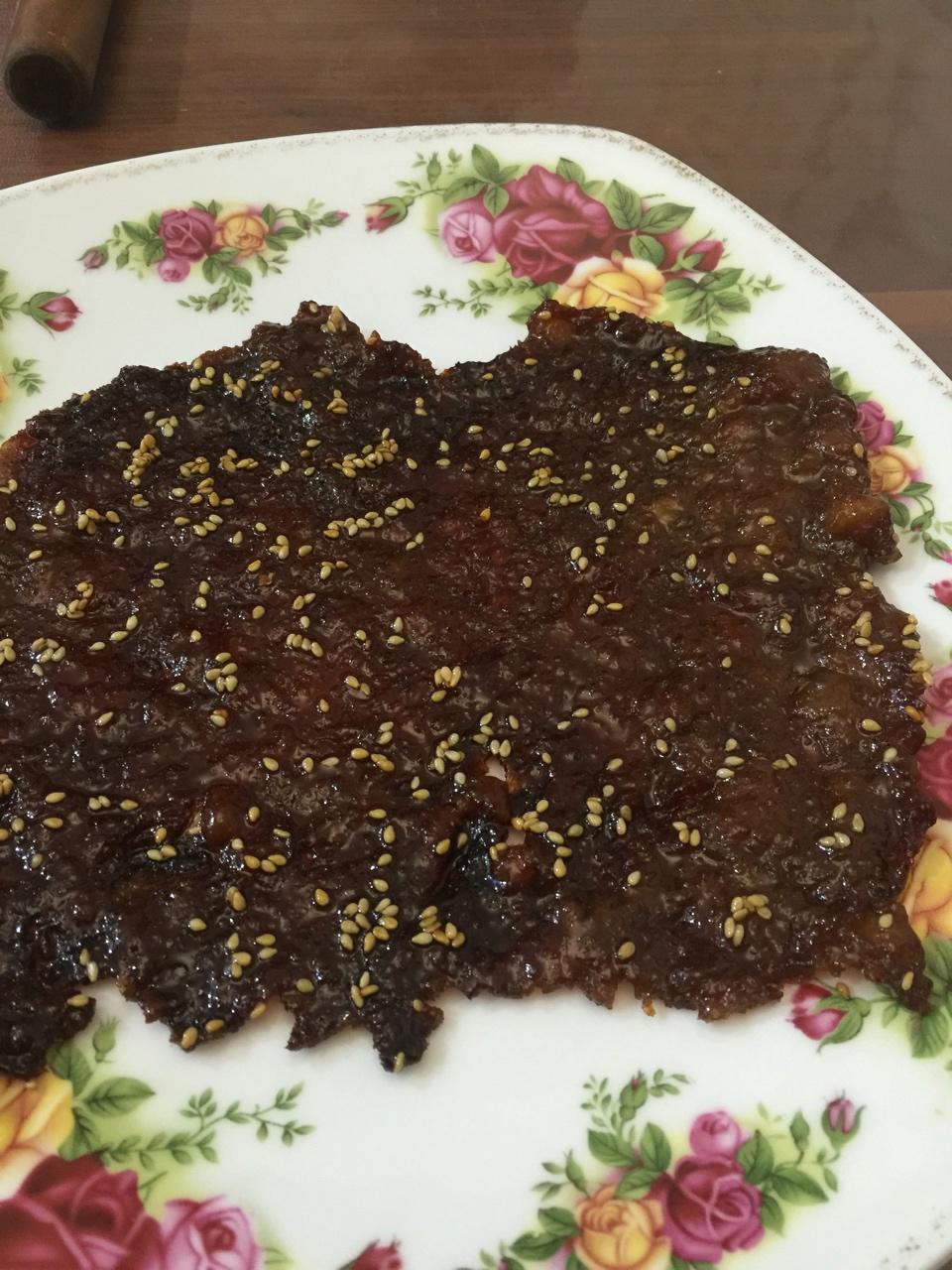 蜜汁猪肉脯（烤箱版）