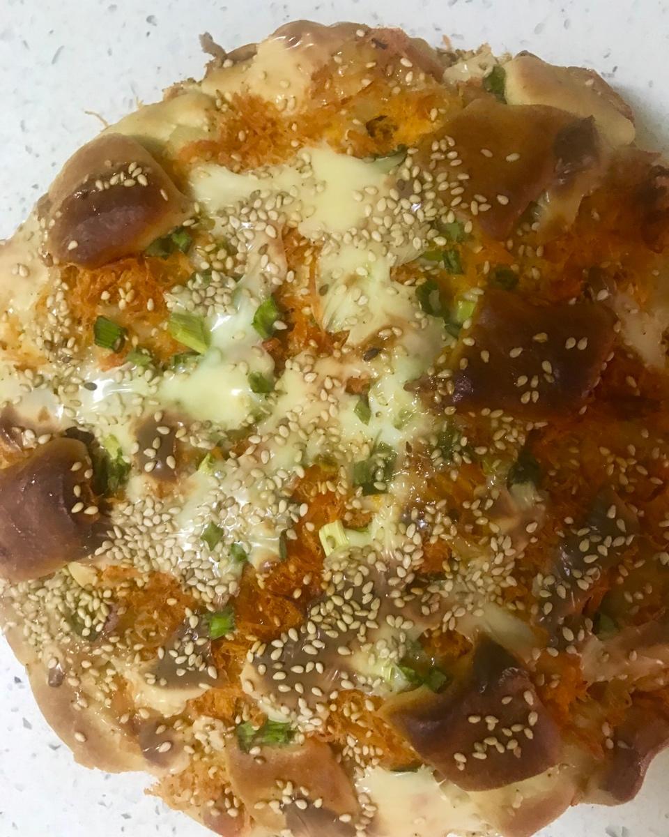 香葱肉松手撕包~❤️