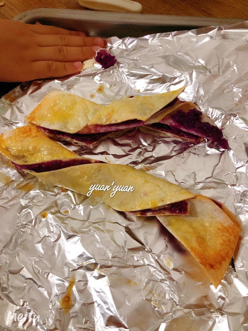 手抓饼的100种神仙吃法❗️手抓饼做的可颂～