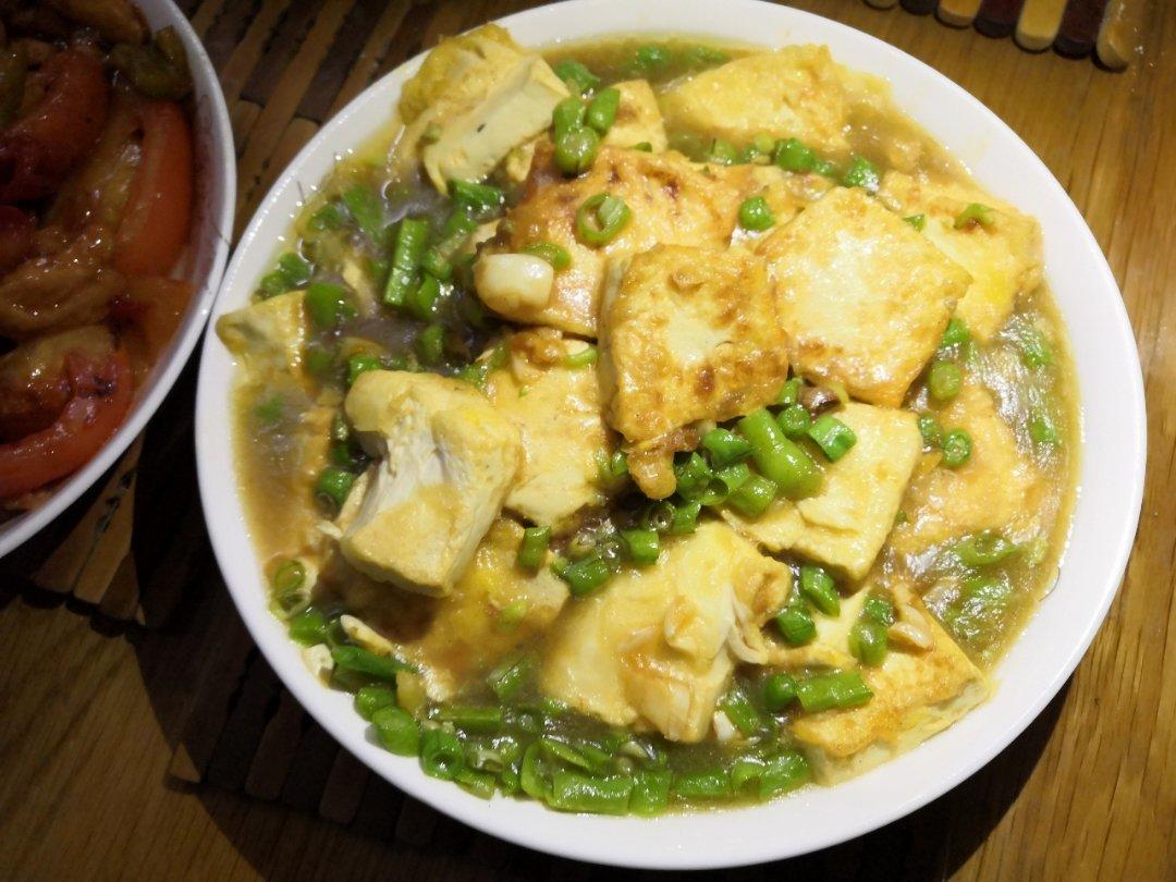 无敌好吃的香煎豆腐