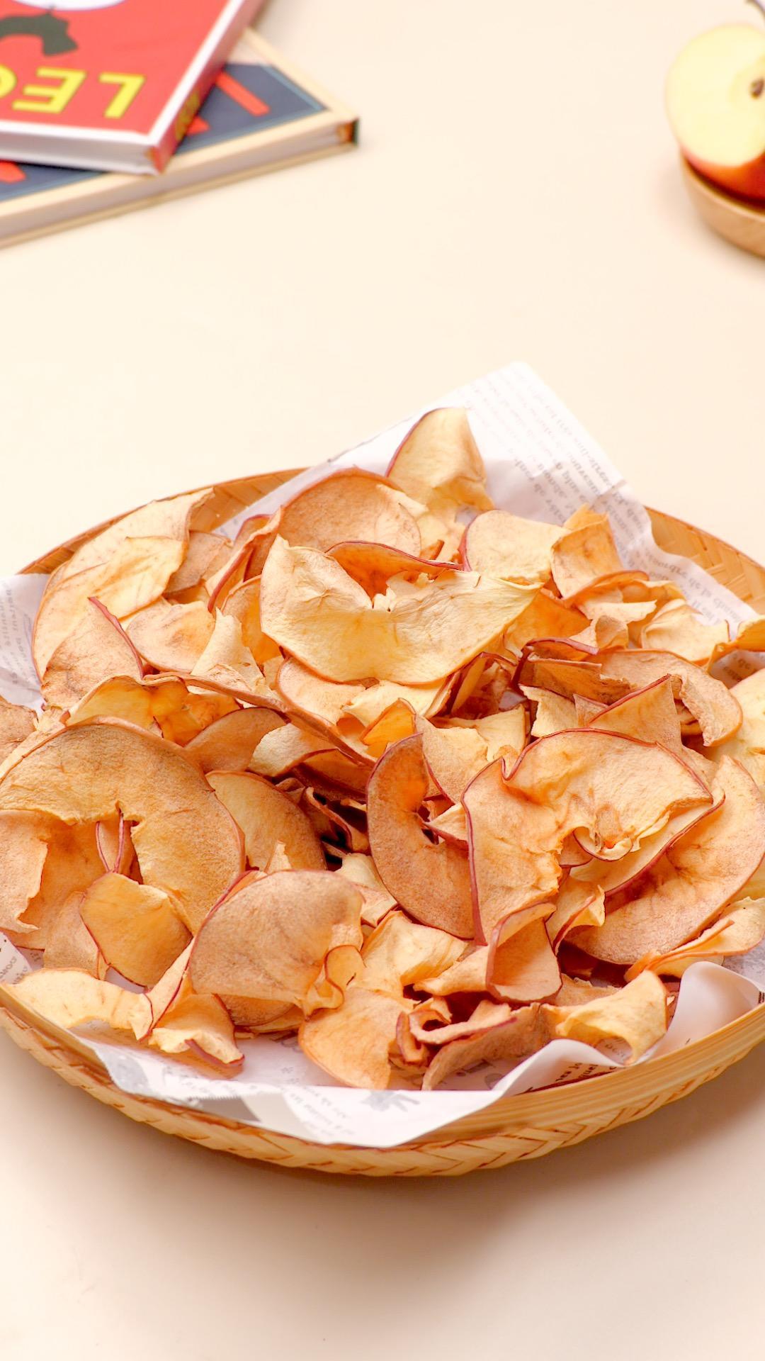 空气炸锅苹果脆片