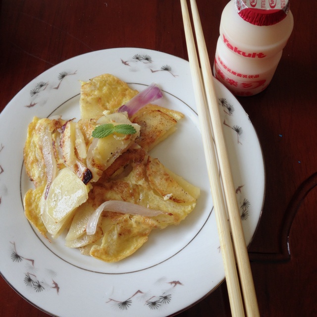 西班牙土豆煎蛋饼