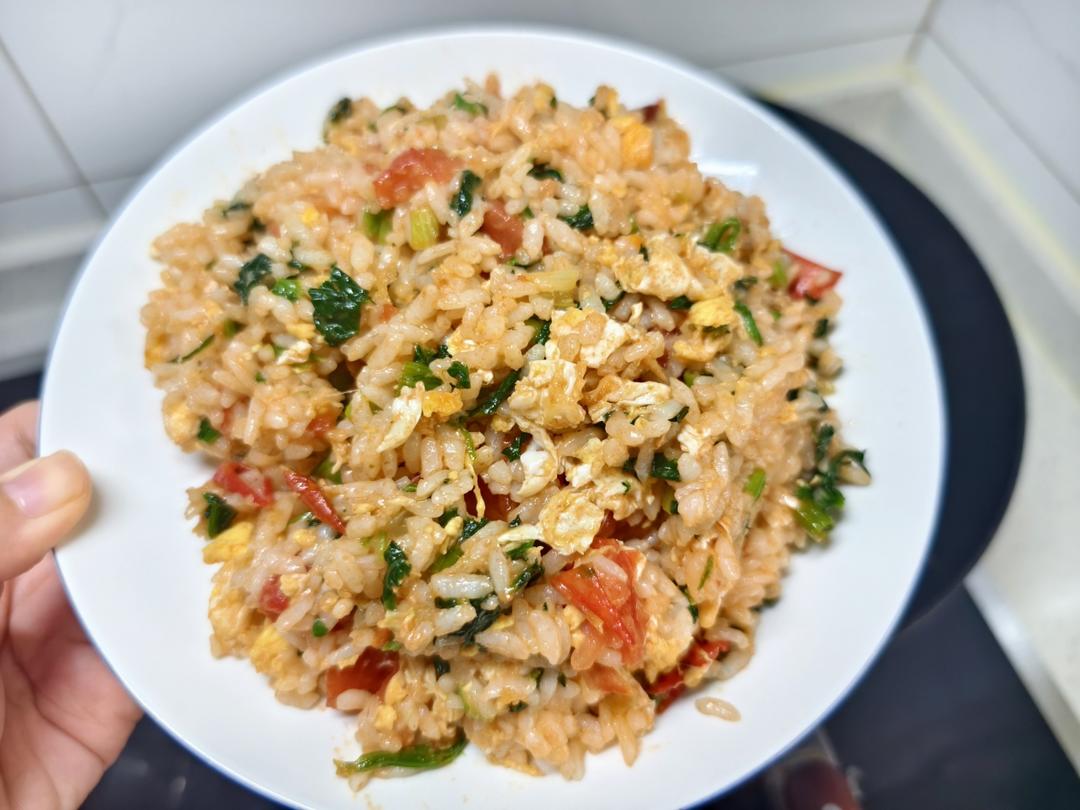 西红柿鸡蛋炒饭