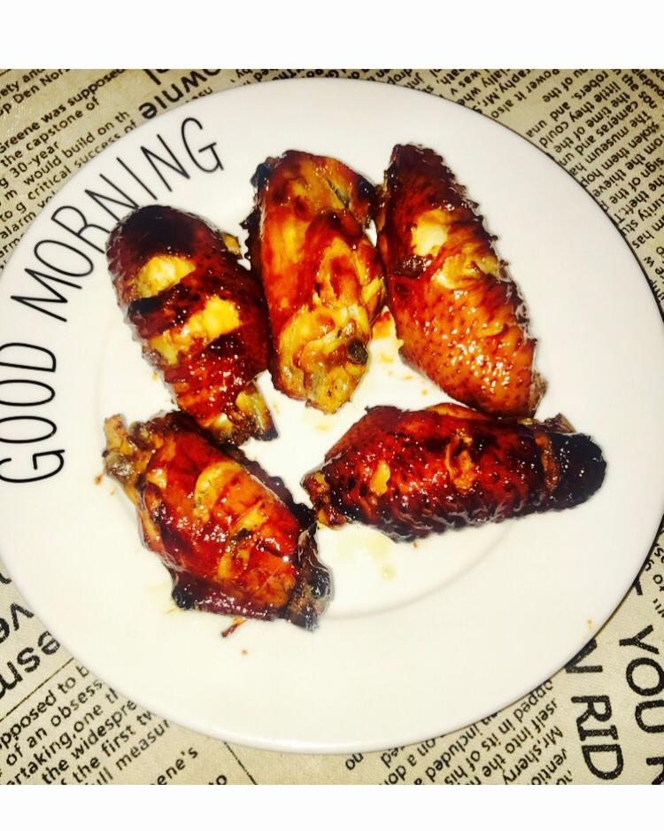 烤蜜糖鸡翅、鸡腿(烤箱版)