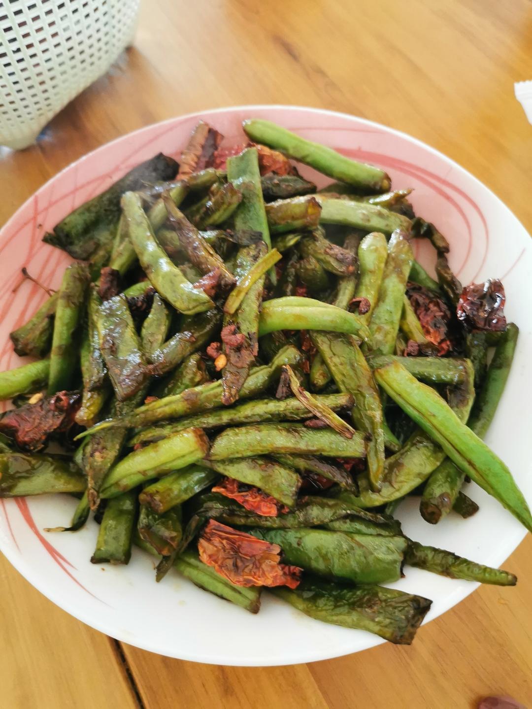 干煸豆角（素）