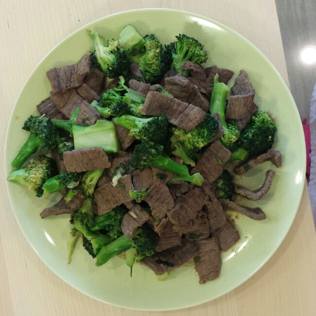 黑椒西兰花牛柳