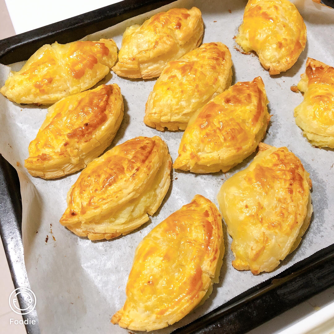 懒人🍎苹果派/榴莲酥/红豆酥（蛋挞皮版）