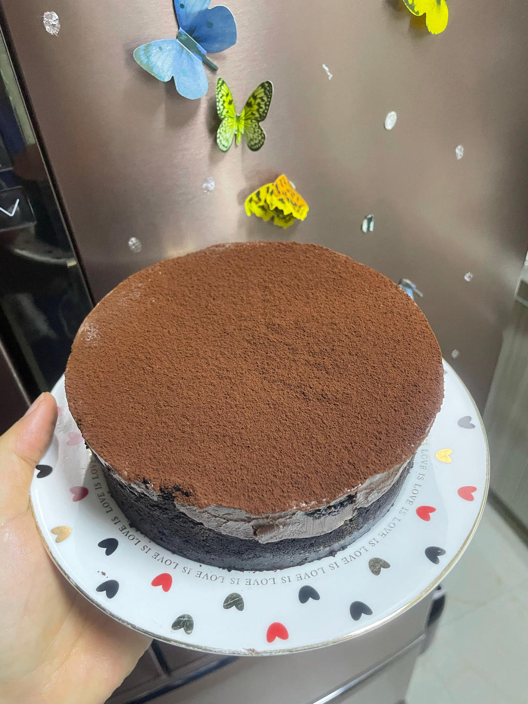 新手友好🍫超浓郁顺滑的巧克力巴斯克蛋糕