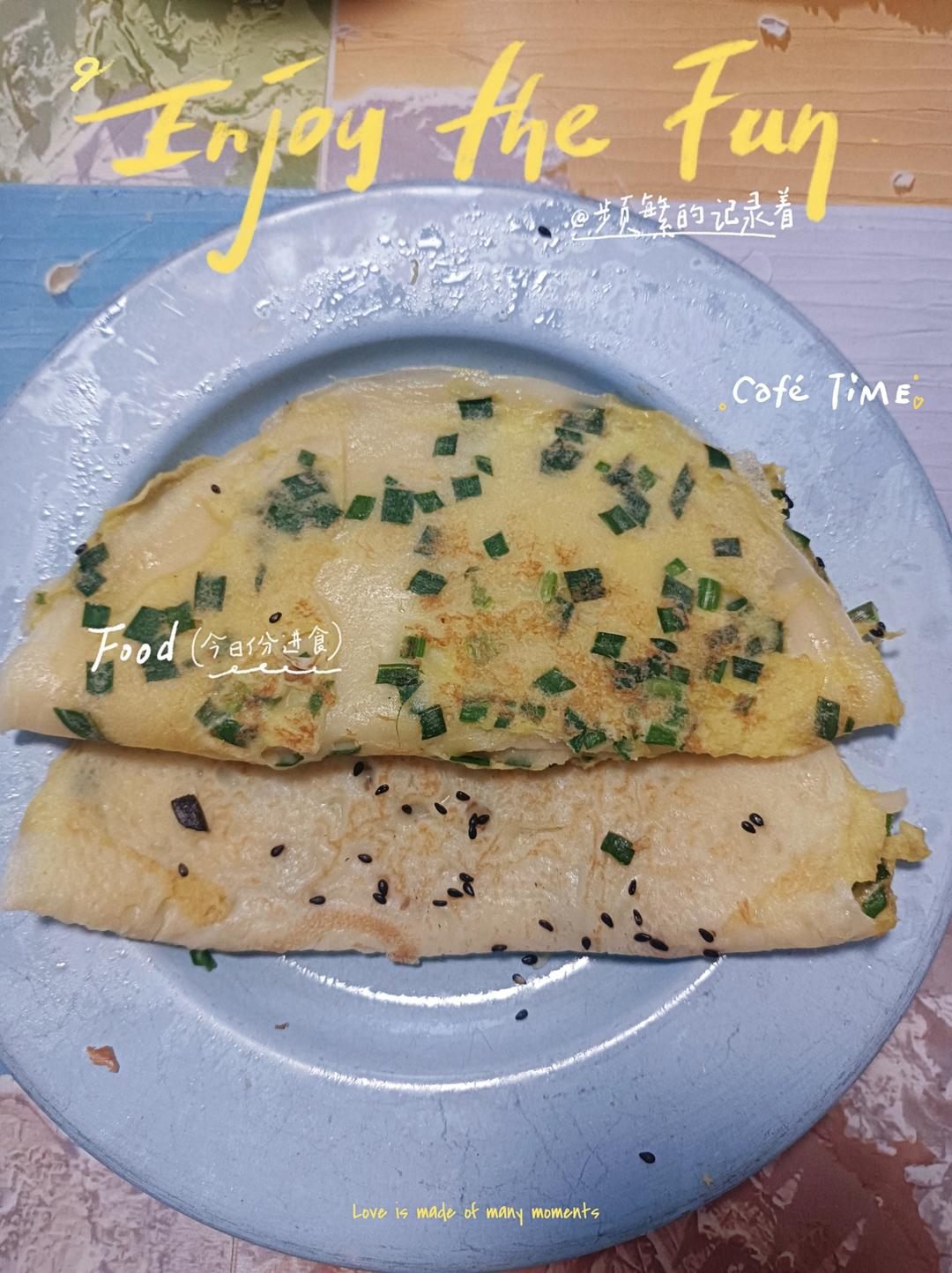 超软筋道的鸡蛋软饼